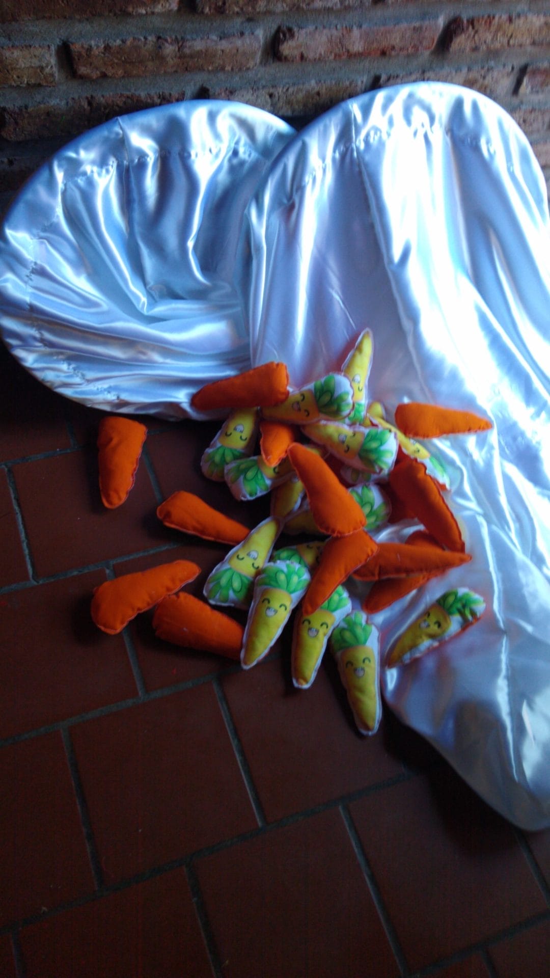 Pantalón de Conejo con Aros y Cintas