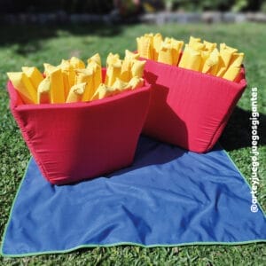 Papas Fritas de Tela gigantes