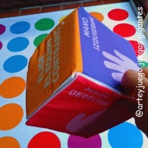 Twister con dado pequeño