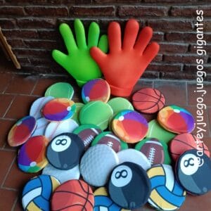 Manoplas con Piezas